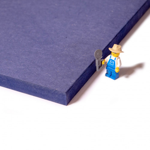 Medium Bleu - MDF teinté dans la masse Medium Bleu - MDF teinté dans la masse