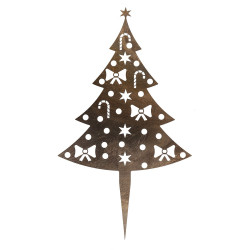 Sapin de Noël artificiel en Corten