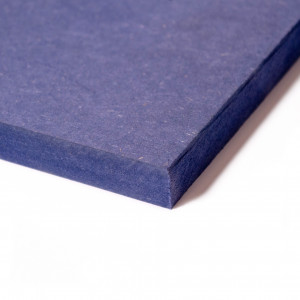 Chute de bois Medium (MDF) Bleu 19mm