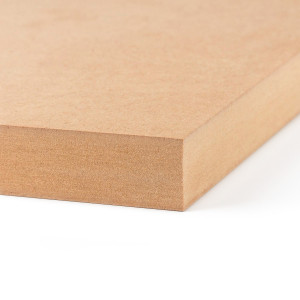 Chute de bois (MDF) naturel 19mm