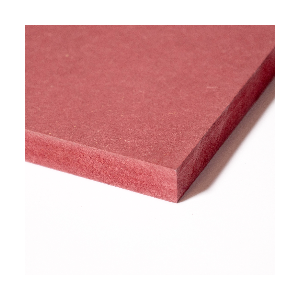 Chute de bois Medium (MDF) Rouge 19mm