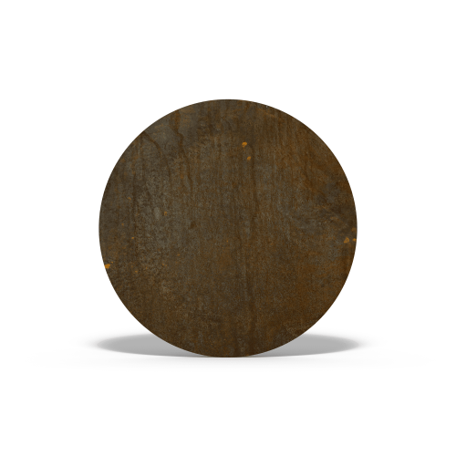 Plaque acier corten ronde sur-mesure Plaque acier corten ronde sur-mesure