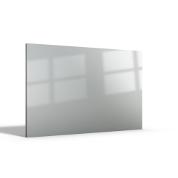 Plaque inox miroir rectangle sur-mesure