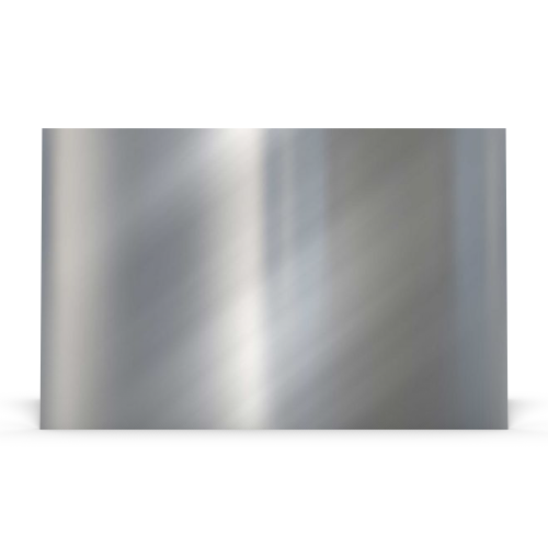 Plaque inox brossé rectangle sur-mesure Plaque inox brossé rectangle sur-mesure