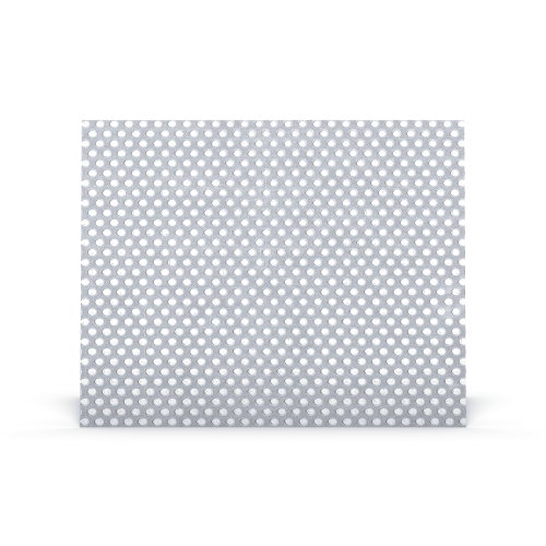 Rectangular perforated aluminum plate - John Steel