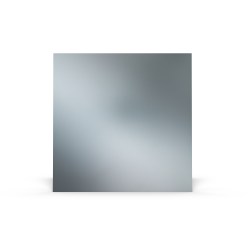 Plaque aluminium anodisé rectangle sur-mesure - John Steel