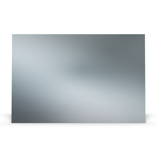 Rectangular anodized aluminum plate - John Steel