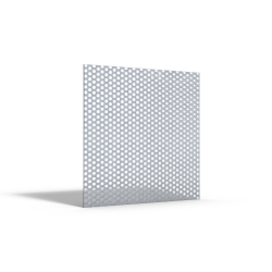Maßgeschneiderte quadratische perforierte Aluminiumplatte - John Steel