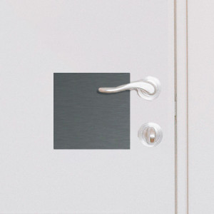 Sauberkeitsplatte für maßgefertigte quadratische Türen - John Steel