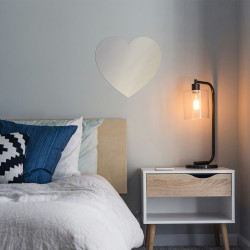 Heart mirror 32.4 x 30 cm special Valentine's Day - John Steel