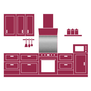 fond de hotte inox sur mesure