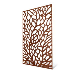 Decoratief buitenpaneel met schubbenpatroon - 180 x 90 cm
