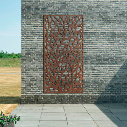 Decorative exterior panel with scale pattern - 180 x 90 cm