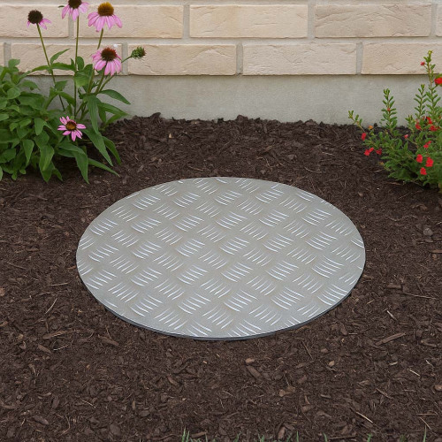 Couvercle de regard rond en aluminium - John Steel Couvercle de regard rond en aluminium - John Steel