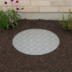 Round aluminium access cover – John Steel