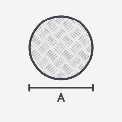 Tapa de registro redonda de aluminio – John Steel