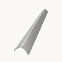 Perfil angular de aluminio cepillado – John Steel
