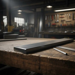 Custom cut raw steel flat profile | John Steel Cutting