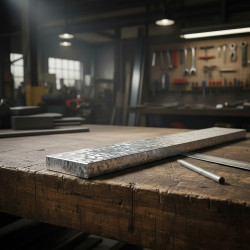 Perfil plano de aço galvanizado sob medida - Corte John-Steel