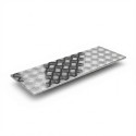 Flachprofil aus eloxiertem Aluminium