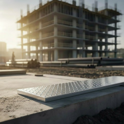 Perfil plano de aço inoxidável com lágrima sob medida | John Steel