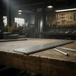 Flat stainless steel tear plate made to measure | John Steel Cutting