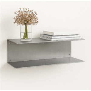 Étagère murale en U aluminium – John Steel