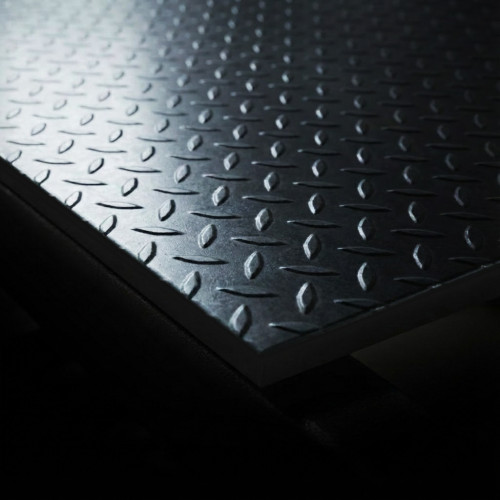 5mm checker plate steel custom cut - Buy online - John Steel