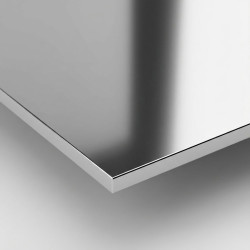 Custom 1.5 mm mirror stainless steel plate | John Steel laser cutting