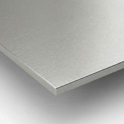 Plancha de acero inoxidable textura cuero 1 mm a medida | Corte láser