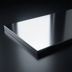 Placa de aço inox marinho 2mm sob medida | Inox 316L brilhante