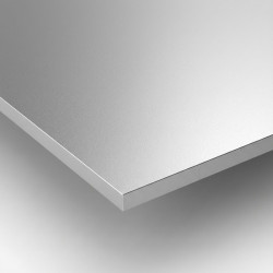 Placa de alumínio bruto 4 mm por medida - corte a laser