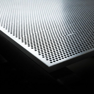 Plaque aluminium perforé 1,5 mm sur mesure | John Steel