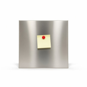 Inox magnétique carré sur mesure - Découpe de plaque en ligne