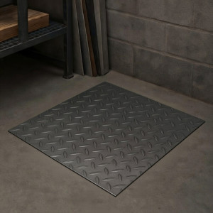 Square steel checker plate manhole cover – John Steel