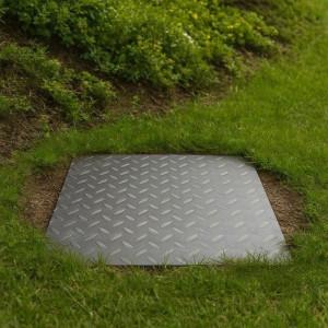 Coperchio quadrato in acciaio inox – John Steel