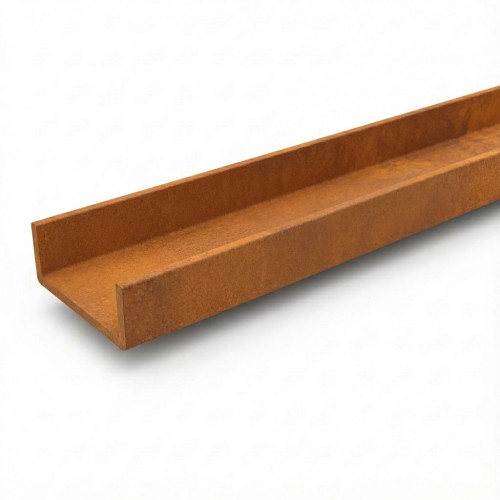 Profilé U acier corten sur mesure | Découpe et pliage John Steel