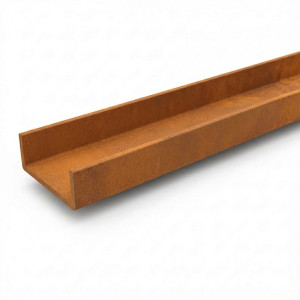 Profilé U acier corten sur mesure | Découpe et pliage John Steel
