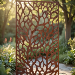 Decorative exterior panel with scale pattern - 180 x 90 cm