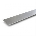 Flachprofil aus rohem Aluminium