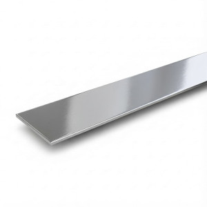Raw and bright stainless steel flat bar | John Steel