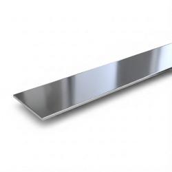 Profilato piatto in acciaio inox magnetico | Supporto per calamite