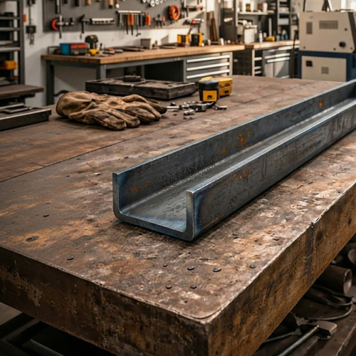 Raw steel U channel | John Steel Cutting