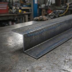 Raw steel Z profile - Custom steel sliding channel