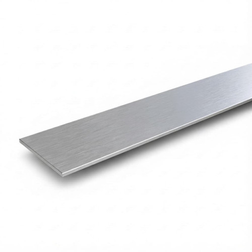 Anti-fingerprint brushed aluminum flat bar | Premium finish
