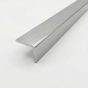 Profilé L en inox brossé - Cornière inox sur mesure pour finitions