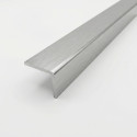 L-Profil aus rohem Aluminium nach Maß
