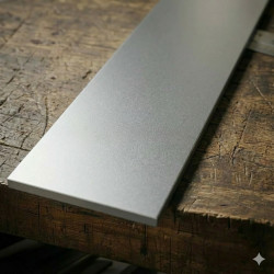 Profilé plat en aluminium anodisé | John Steel