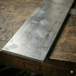 Piatto in acciaio inox grezzo - John Steel