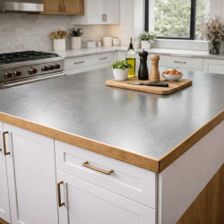 Rivestimento piatto piano lavoro inox grezzo su misura